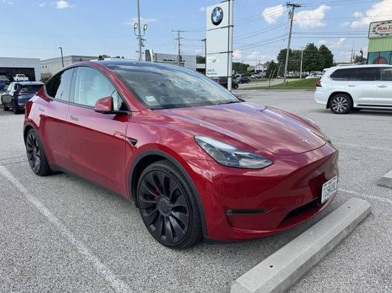 TESLA MODEL Y 2023 7SAYGDEF7PF584589 image